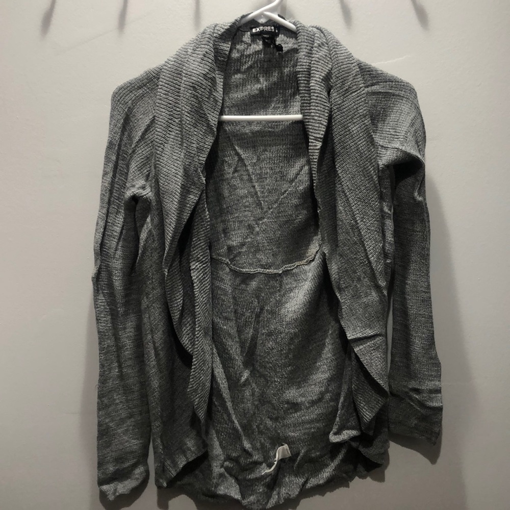Gray Cardigan